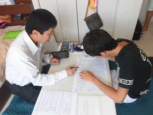 家庭教師はお子様の負担が軽い